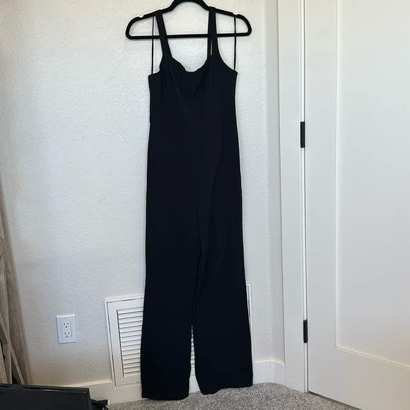 Alice and Olivia Nova Jumpsuit - Black, Women's Size 10 - Picture 6 of 10